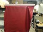 MOTORCYCLE SEAT COVER MARINE RED VINYL 54